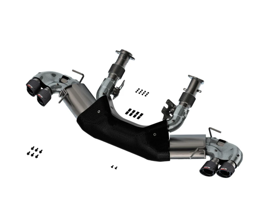 Borla 20-23 Chevy Corvette 6.2L V8 AT w/o NPP 3in ATAK Catback Exhaust - Carbon Fiber Tips