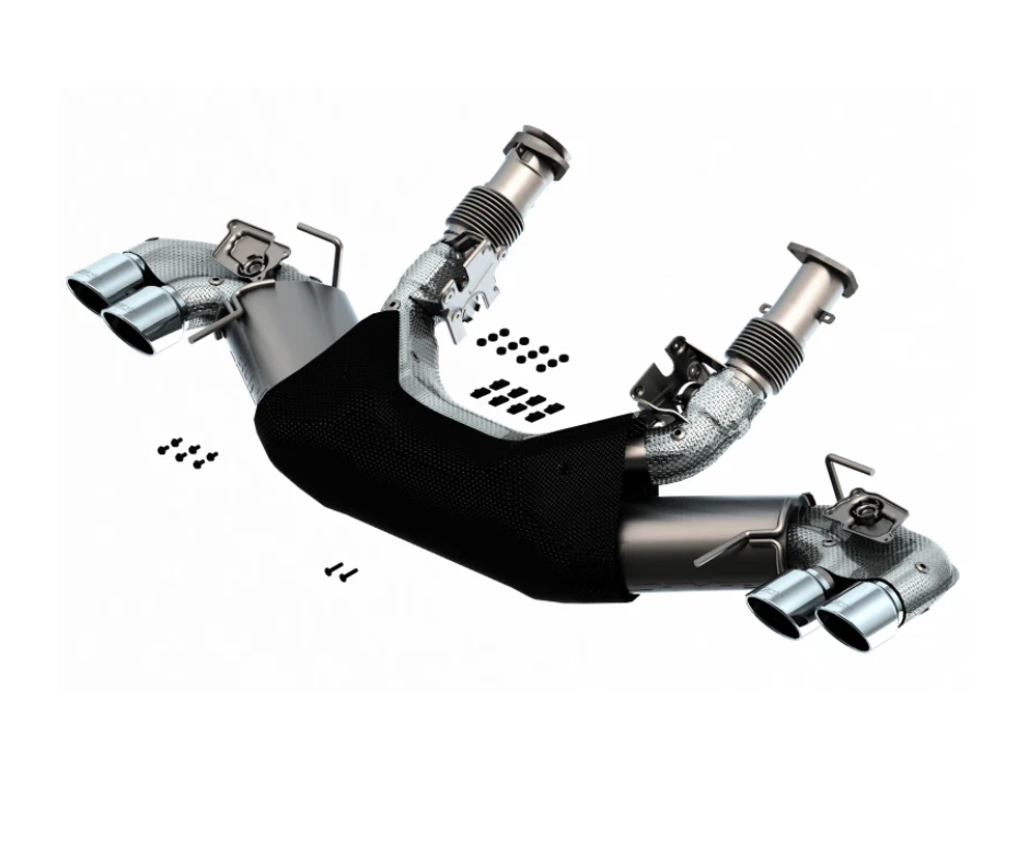 Borla 20-23 Chevy Corvette 6.2L V8 AT w/o NPP 3in S-Type Catback Exhaust